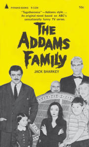 Pyramid Books' first of two "Addams Family" novelizations (1965).