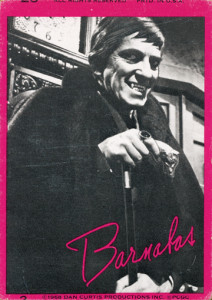 A “Dark Shadows” trading card from PGC. This one is from Series 1 (1968). [© Dan Curtis Productions]