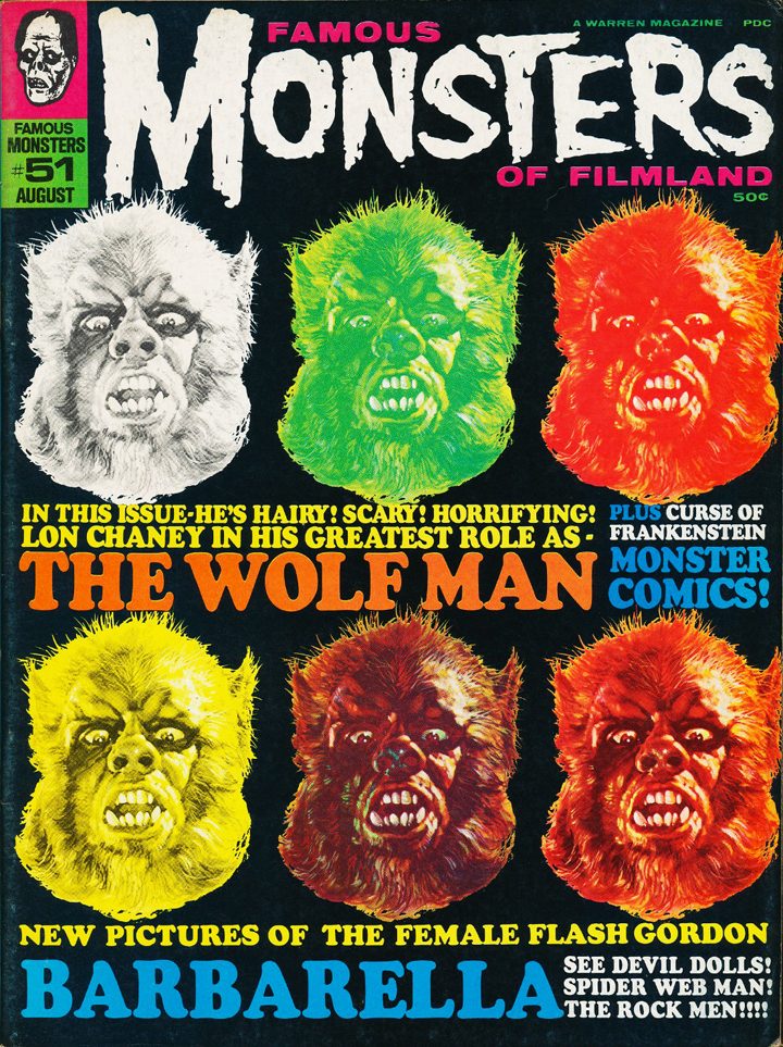 The first widespread knowledge of Boris Karloff's Mexican films came in issue #51 (Aug. ’68) of Famous Monsters of Filmland magazine.