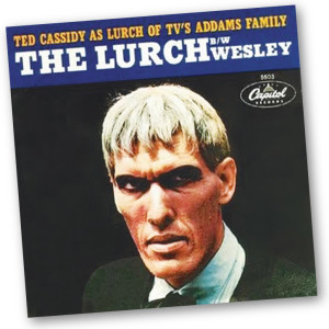 Ted Cassidy performed "The Lurch" on "Shindig" surrounded by go-go dancers. It's as cringe-worthy as it sounds.