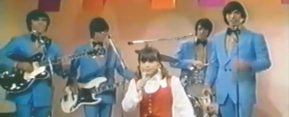 Susan Cowsill, front and center, on "The Mike Douglas Show" in 1970. "I bullied my way into the band," she says.