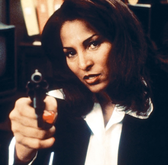 Pam Grier's Jackie Brown is a spiritual descendant of Coffy and Foxy Brown.