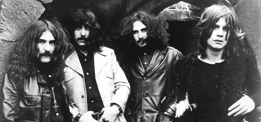 From left: Geezer Butler, Tony Iommi, Bill Ward and Ozzy Osbourne of Black Sabbath.