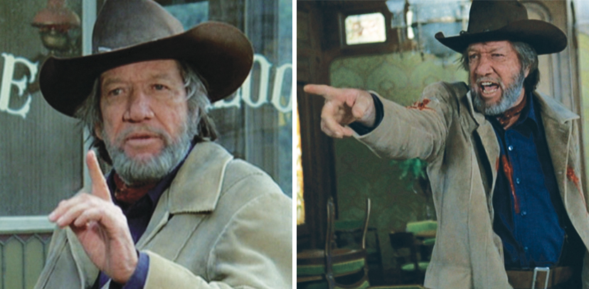 "I'll tell you that was for Albert!" yells Mike Sweeney (Richard Boone) in the final shootout. Boone makes a lasting impression, though his character is only in two sequences.