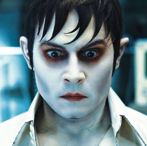 Johnny Depp added extra strands to his Barnabas hairstyle in "Dark Shadows" (2012).