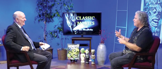 Ron MacCloskey welcomed me as his guest on Edison TV's "Classic Movies With Ron MacCloskey."