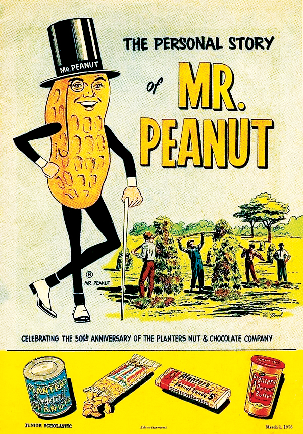 planters peanuts guy