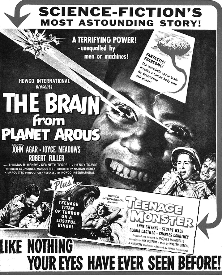 Brain From Planet Arous' (1957) – Mark Voger